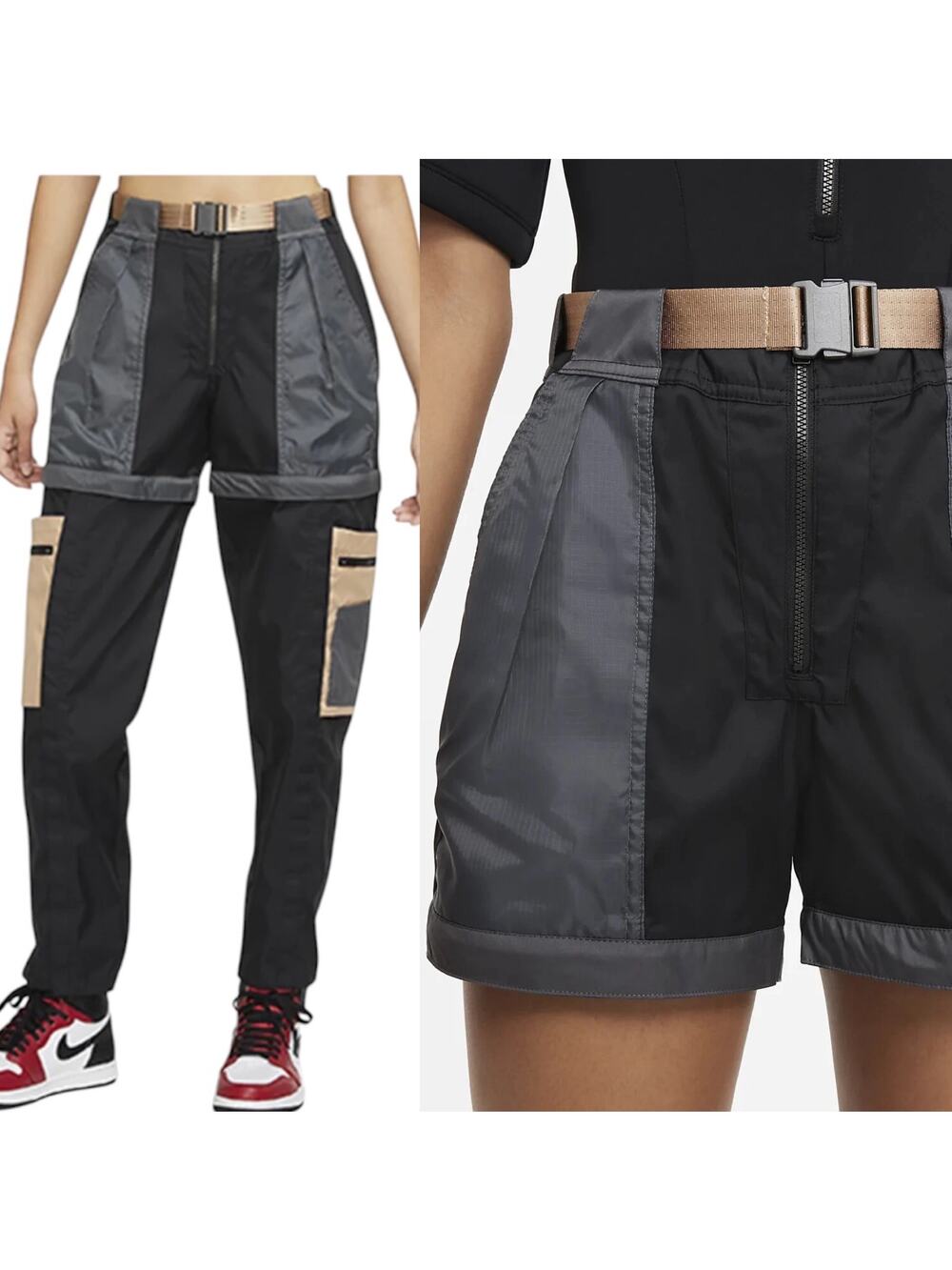 NWOT Nike Air Jordan THE FUTURE 2-in-1 Utility Flight Pants RARE Size Women’s XS